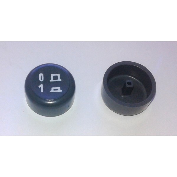 Κουμπί γκρί Φ25mm 0-1